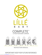 lillebaby carrier positions instructions