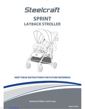 steelcraft sprint layback stroller