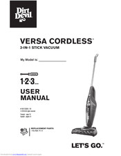 Dirt Devil Versa Cordless Bd22025 Manuals Manualslib