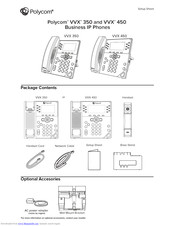 Polycom VVX-450 Series Manuals | ManualsLib