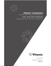 Vitamix A3500 Manuals | ManualsLib