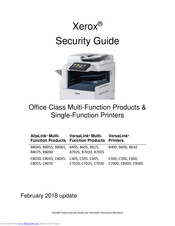 Xerox Altalink B8045 Security Manual Pdf Download Manualslib