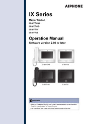 Aiphone IX-MV7-HB Manuals | ManualsLib