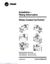 Trane CVHF Manuals