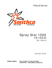 Smithco Spray Star 1000 Manuals