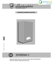 Ferroli Lamborghini Extrema 30 C Instructions For Use Installation And Maintenence Pdf Download Manualslib