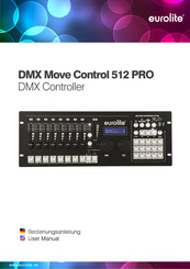 Eurolite DMX Move Control 512 PRO Manuals | ManualsLib