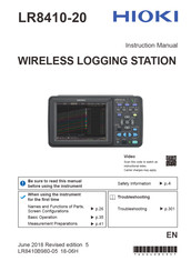 Hioki LR8410-20 Wireless Logging Station