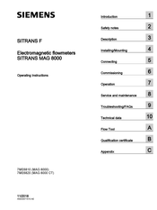 Siemens Sitrans F M Mag 8000 Ct Manuals Manualslib