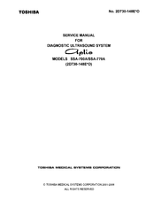 Toshiba Artida Ultrasound User Manual