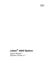 Roche Cobas 4800 System Manuals | ManualsLib