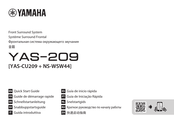 Yamaha YAS-209 Manuals | ManualsLib