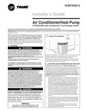 Trane Comfortlink Ii Charge Assist 4ttz0 Series Installer S Manual