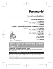 Panasonic KX-TGD530 Manuals | ManualsLib