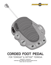 Minn kota Corded Foot Pedal Manuals | ManualsLib