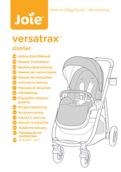 joie pushchair instructions