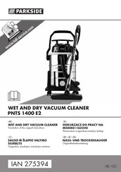 Filter Cartridge Parkside Pnts 1400 E2 Lidl Ian 114252 Wet Dry Vacuum Cleaner Filter Ebay
