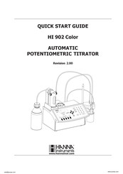 Hanna Instruments Hi 902 Color Manuals Manualslib