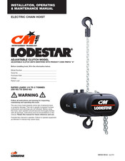 Cm Lodestar Rrs Manuals Manualslib