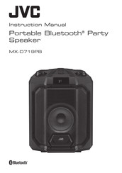jvc portable party speaker