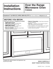 Ge Profile PVM9005SJSS Manuals | ManualsLib