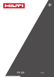 Hilti PS 300 Manuals | ManualsLib