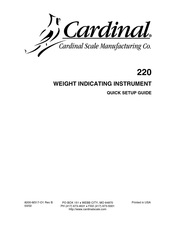 Cardinal 220 Manuals | ManualsLib