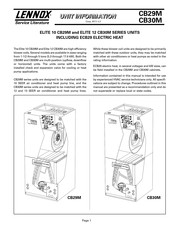 Lennox CB30M-41 Manuals | ManualsLib