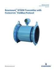 Emerson Rosemount 8750W Manuals | ManualsLib