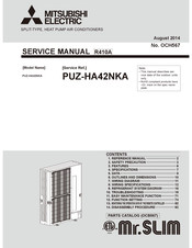 Mitsubishi electric Mr.Slim PUZ-HA42NKA Manuals | ManualsLib