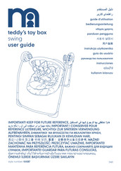 mothercare teddy's toy box bouncer