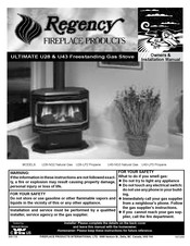 Regency Fireplace Products U43 Lp3 Manuals