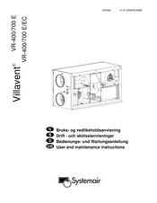 Villavent systemair manual