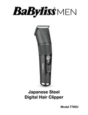 babyliss men's hair trimmer manual