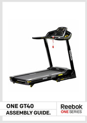 reebok one gt40s treadmill for sale