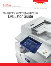 Xerox workcentre 7335 manual