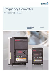 Rexroth Vfc 3610 Manuals