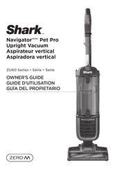 Shark Zero M Navigator Pet Pro Zu60 Series Owner S Manual Pdf Download Manualslib