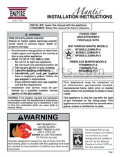 Empire Comfort Systems Mantis Fi28bmp 3 Manuals