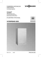 Viessmann Vitopend 200 Manuals Manualslib