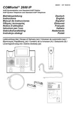 Auerswald Comfortel 2600 Ip Manuals Manualslib