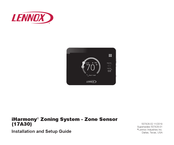 Lennox iHarmony Zone Thermostat Manuals | ManualsLib