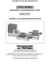 Central machinery mini lathe instructions