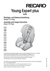 recaro young sport isofix