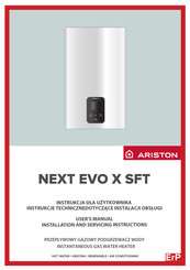 Ariston NEXT EVO X 11 SFT Manuals | ManualsLib