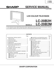 Sharp Lc b2h Manuals Manualslib