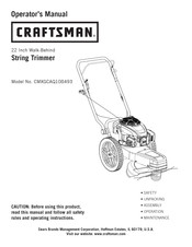 Craftsman CMXGCAQ108493 Manuals | ManualsLib