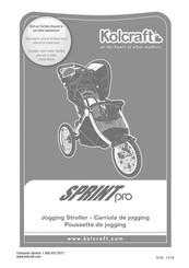 kolcraft sprint pro jogging stroller