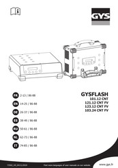 Gys Gysflash 121 12 Cnt Fv Manuals Manualslib