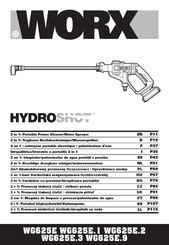 Worx Hydroshot Wg625e Manuals Manualslib Worx Hydroshot Wg625e Manuals Manualslib